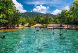 hot spring pool krabi 